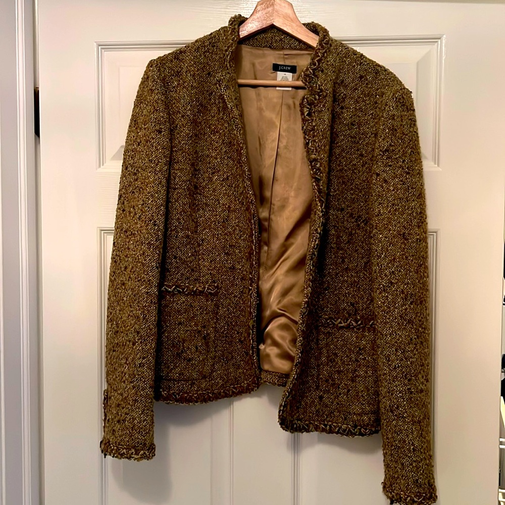 Gorgeous Jcrew tweed blazer size 14